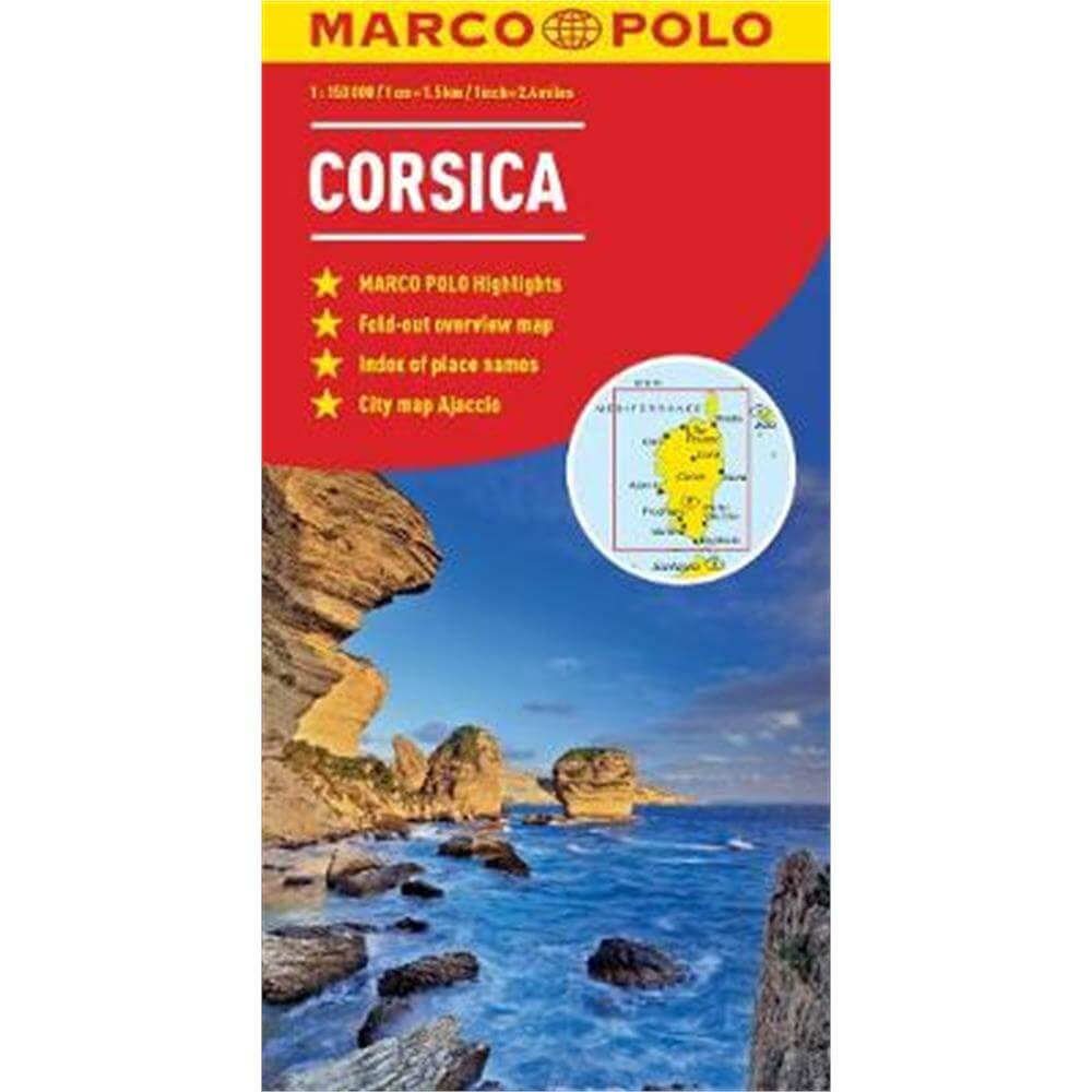 Corsica Marco Polo Map